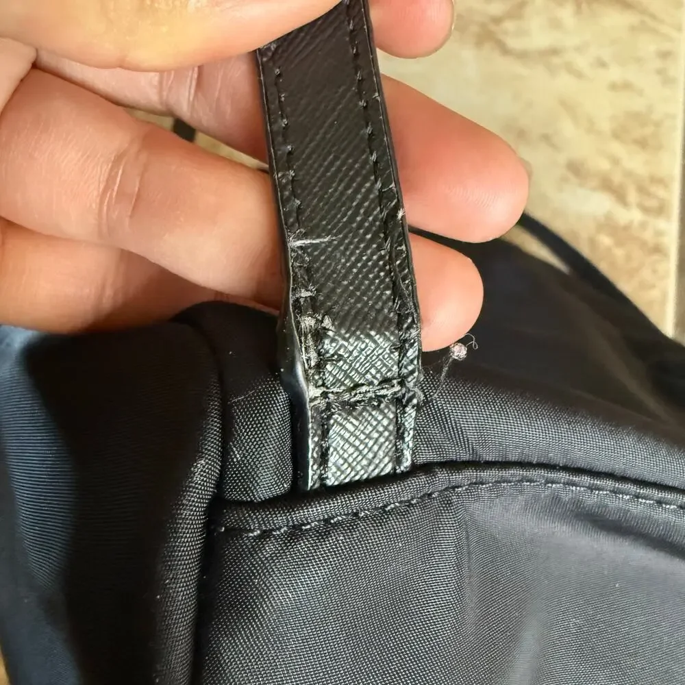 Kate Spade Black Mini‎ Backpack Travel Bag Nylon